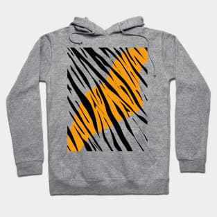 1980s tiger print. Hoodie